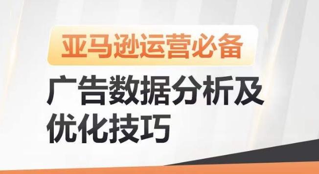 亚马逊广告数据分析及优化技巧，高效提升广告效果，降低ACOS，促进销量持续上升-随风资源网