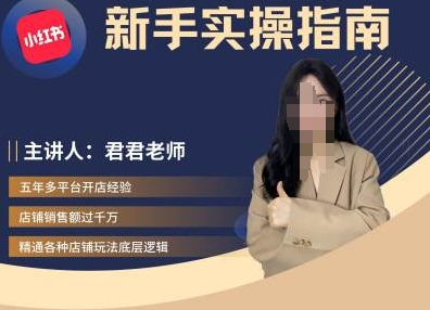 君君-小红书电商从入门到精通，新手实操指南-随风资源网