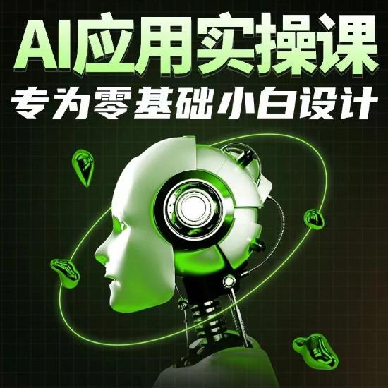 AI应用实操课，专为零基础小白设计-随风资源网