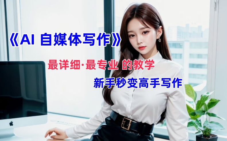 AI自媒体文章创作全网最详细教程，新手秒变写作高手，多方位发展-随风资源网