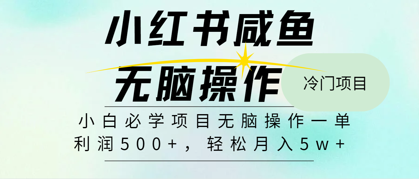 全网首发2024最热门赚钱暴利手机操作项目，简单无脑操作，每单利润最少500+-随风资源网
