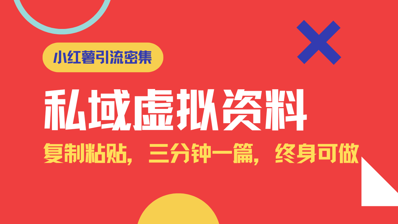 小红书引流私域旅游虚拟资料玩法，复制粘贴，三分钟一篇图文，日入1000…-随风资源网