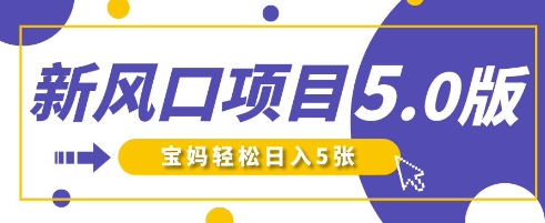 新风口项目5.0版！即梦AI做爆款萌娃说话视频，单日涨粉2W+，新手宝妈轻松日入5张-随风资源网