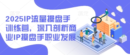 2025IP流量操盘手训练营，深入剖析商业IP操盘手职业发展-随风资源网
