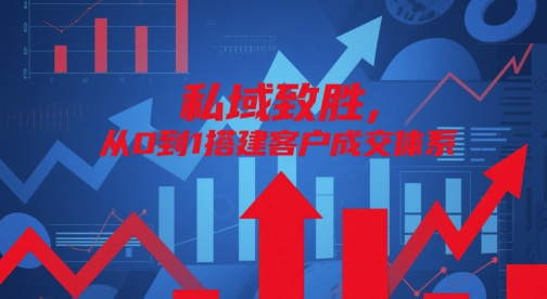 私域致胜，从0到1搭建客户成交体系-随风资源网