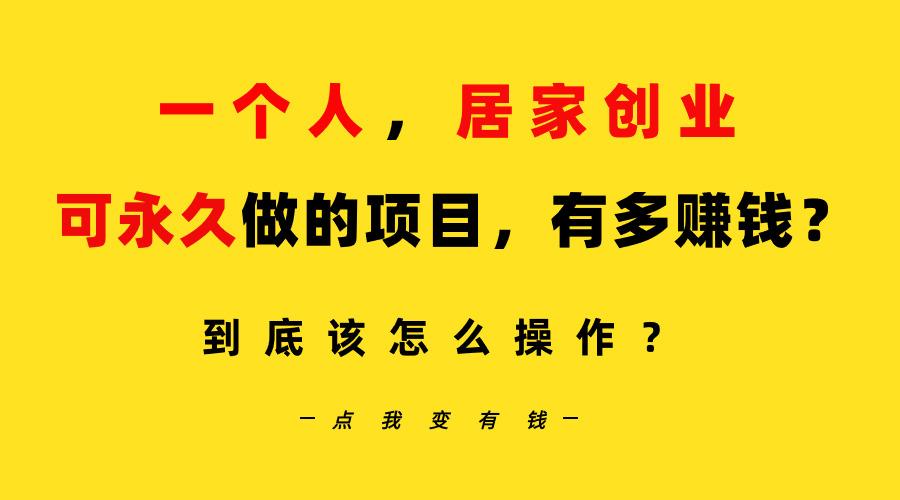 一个人，居家创业：B站每天10分钟，单账号日引创业粉100+，月稳定变现5W…-随风资源网