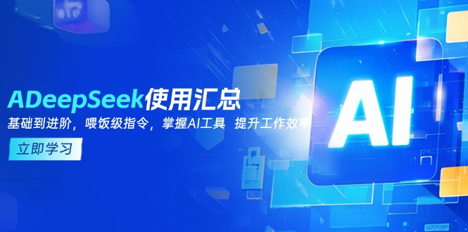 DeepSeek使用汇总，基础到进阶，提示词技巧，掌握AI工具  提升工作效率-随风资源网