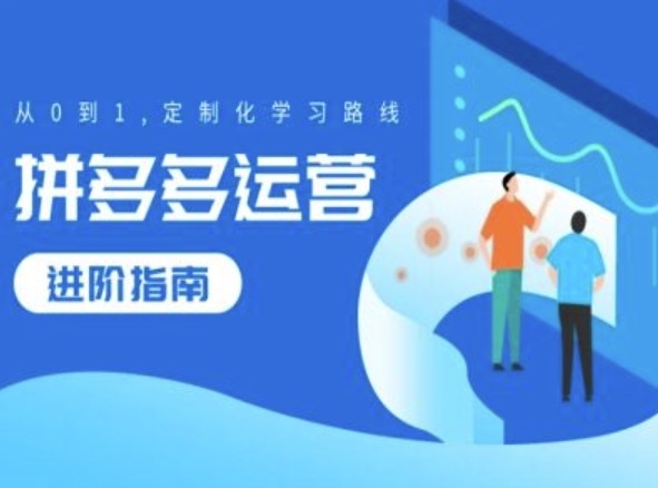 拼多多运营进阶指南，从0到1定制化学习路线-随风资源网