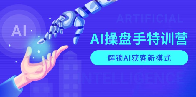 AI-操盘手特训营，解锁AI获客新模式，全面掌握AI商业应用与提示词技巧-随风资源网