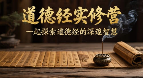 道德经实修营，一起探索道德经的深邃智慧-随风资源网
