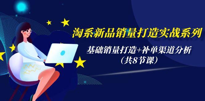 (9962期)淘系新品销量打造实战系列，基础销量打造+补单渠道分析(共8节课)-随风资源网
