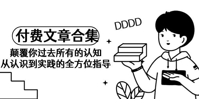 (9646期)《某公众号付费文章合集》颠覆你过去所有的认知 从认识到实践的全方位指导-随风资源网