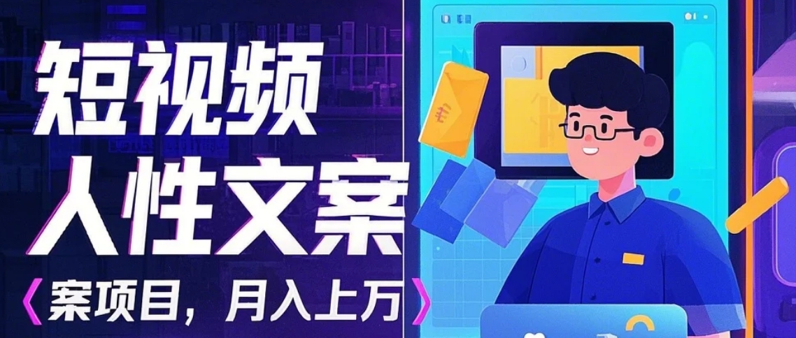 利用AI自动制作短视频人性文案项目：揭秘月入上万的精准流量变现秘籍-随风资源网