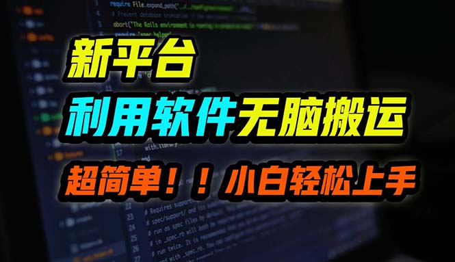 B站平台用软件无脑搬运，月赚10000+，小白也能轻松上手-随风资源网