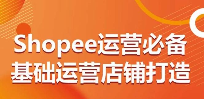 Shopee运营必备基础运营店铺打造，多层次的教你从0-1运营店铺-随风资源网