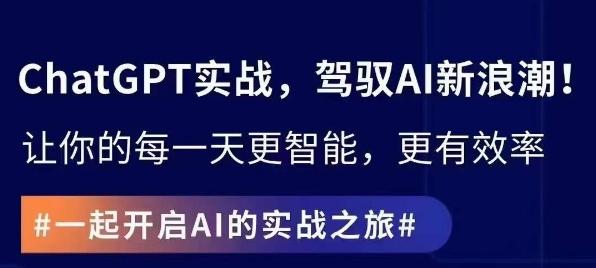 ChatGPT实战指南，创新应用与性能提升，解锁AI魔力，启程智能未来-随风资源网