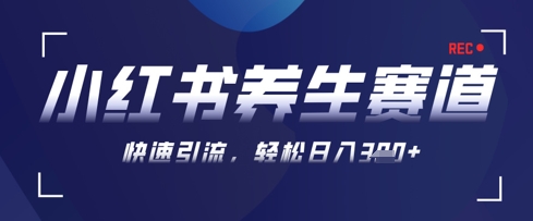 AI+可画生成小红书养生作品，新手暴力起号，矩阵操作，轻松日入3张+-随风资源网