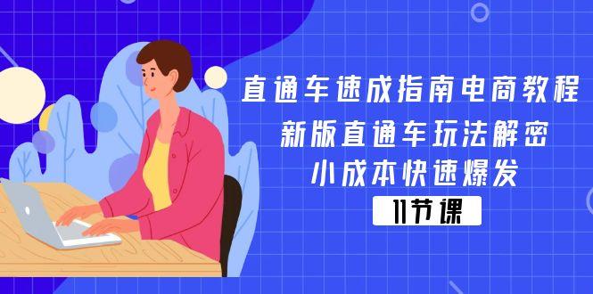 直通车 速成指南电商教程：新版直通车玩法解密，小成本快速爆发(11节-随风资源网