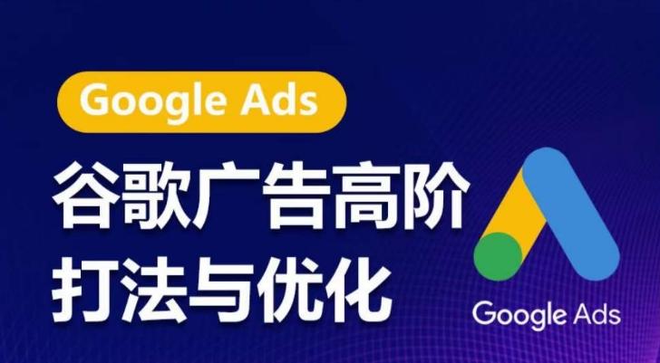 谷歌广告高阶打法与优化，凝结行业精华的谷歌广告体系课程，带你抓住流量红利，最大化ROI-随风资源网