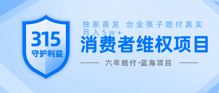 维Q赔付合金筷子玩法小白也能月入5w+风口项目实操-随风资源网