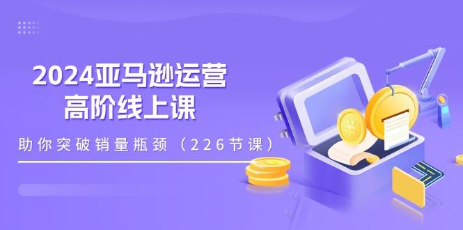 2024亚马逊运营-高阶线上课，助你突破销量瓶颈(228节课-随风资源网