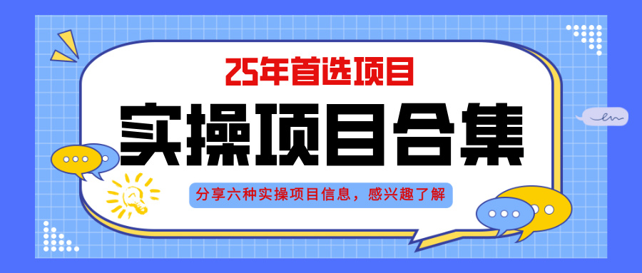 2025年实操六大项目实操演练，挂机类型，AI直播类型，轻资产创业类型，…-随风资源网